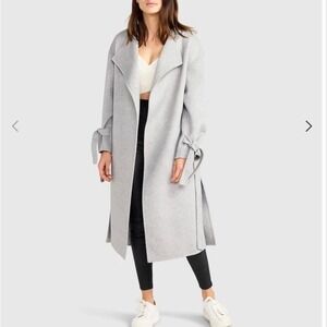 grey coat